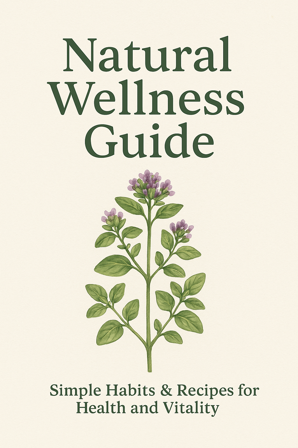 FREE Natural Wellness Guide E-Book