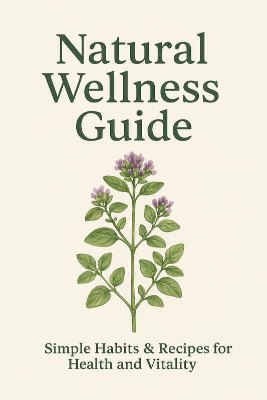 FREE Natural Wellness Guide E-Book