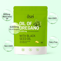 Oil Of Oregano With Black Seed Oil Soft Gels