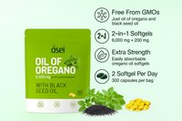 Oil Of Oregano With Black Seed Oil Soft Gels